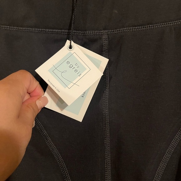 New by Egreis gray biker shorts size XL - Picture 3 of 4